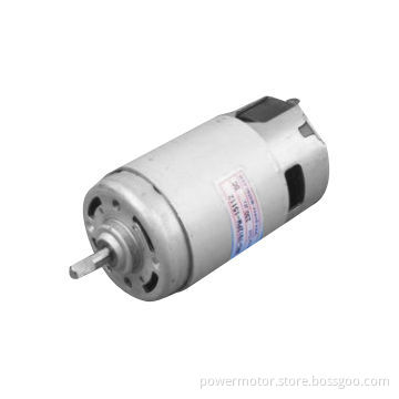 Brushed PMDC Motor for Electric Tools and Blenders, with >80-hour Lifespan